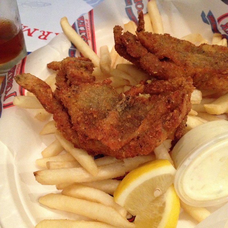 ソフトシェルクラブフライ(Jordan Lobster farms )