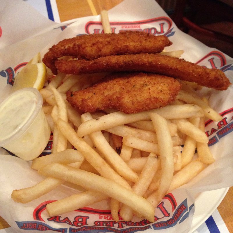 白身魚フライ(Jordan Lobster farms )