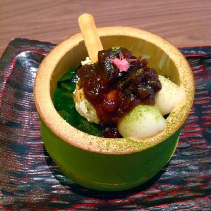 Sweets Set(宇治抹茶パフェ)(らんちょす。 )