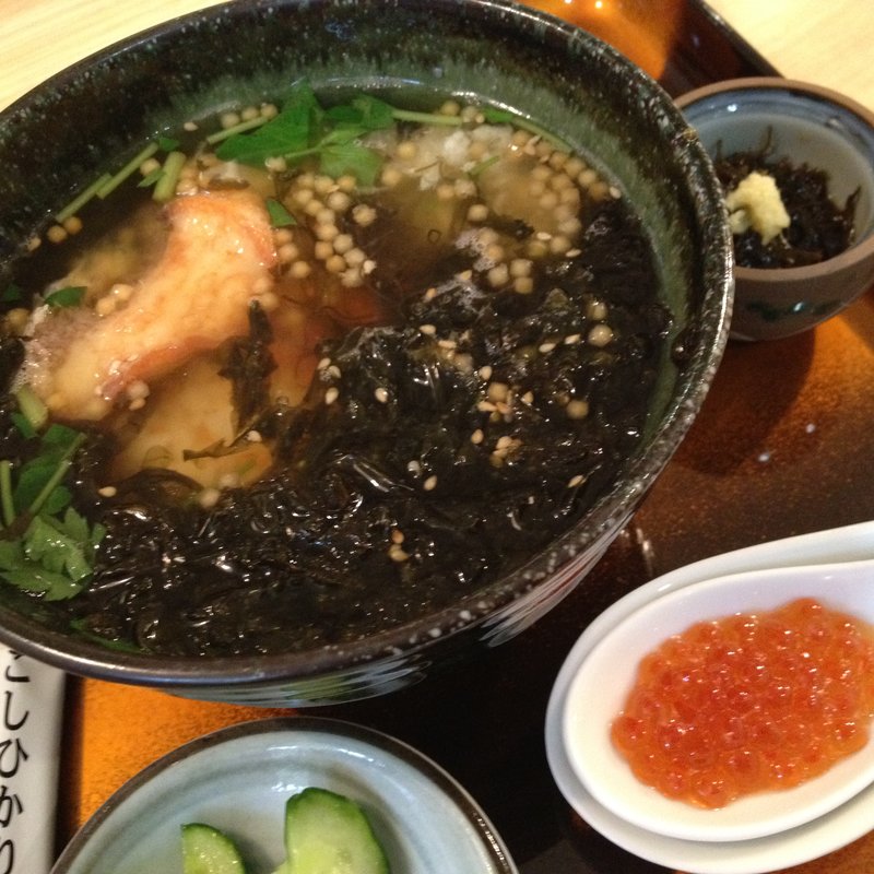 鯛茶漬(漁り火(メトロポリタン松島))