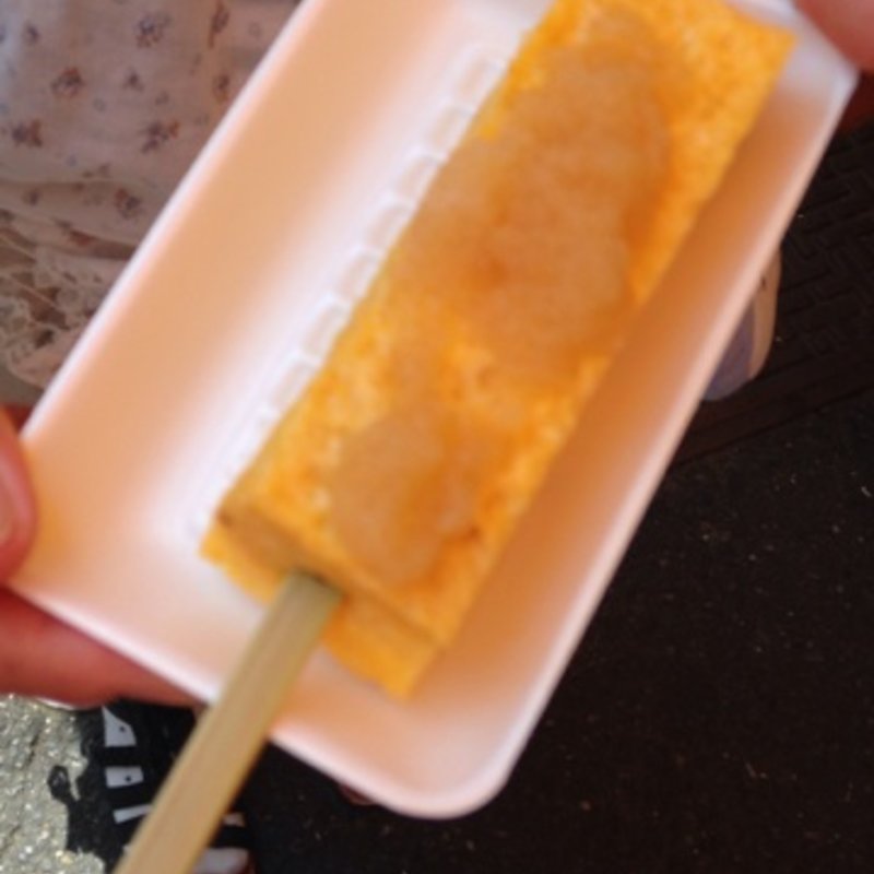 玉子焼き(甘さひかえめ　おろしがけ)(築地山長 （山長松江）)