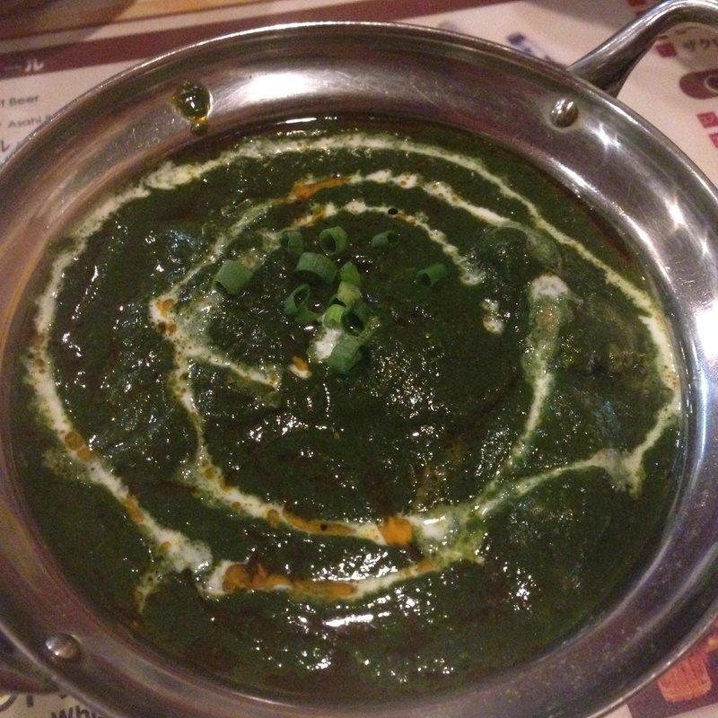 ほうれん草とチキンのカレー(アイキッチン 東松原店)