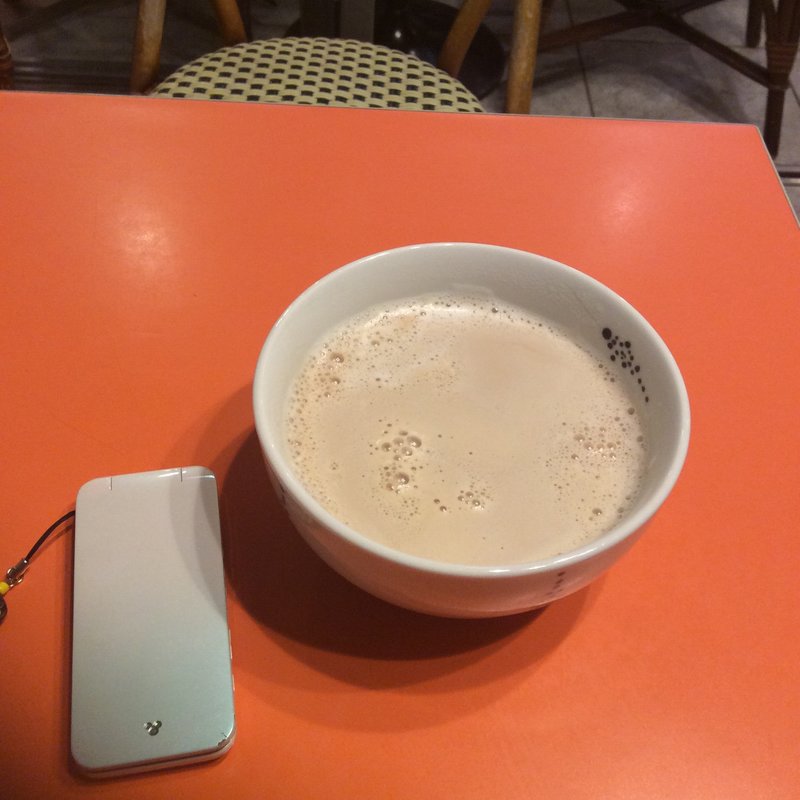 雨の日限定！ カフェオレボウル(サクラカフェ＆レストラン池袋)