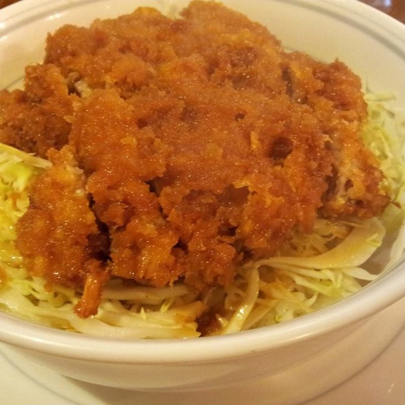 ソースチキンカツ丼(プチ・メルヘン)