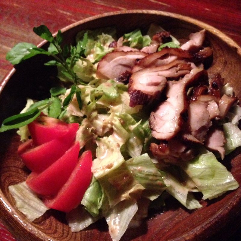 自家製スモークチキンサラダ(オールデイズ)