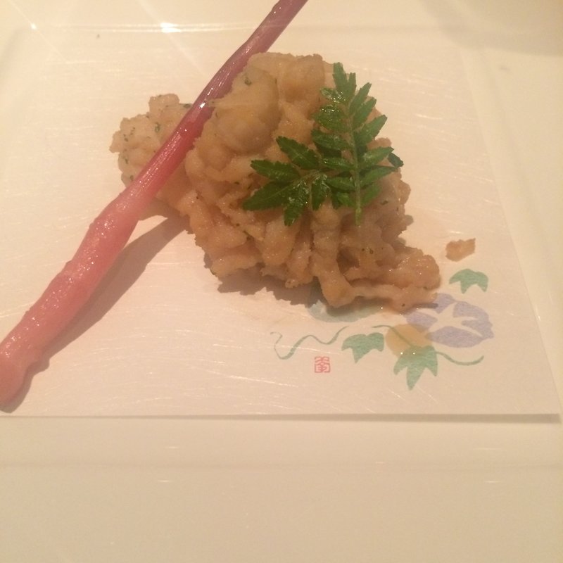 鱧の木の目焼き(GINZA KOSO)