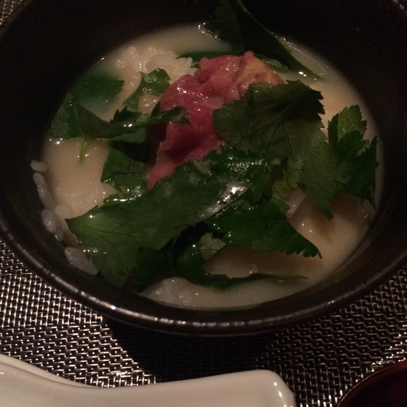 和牛霜降り茶漬け(GINZA KOSO)