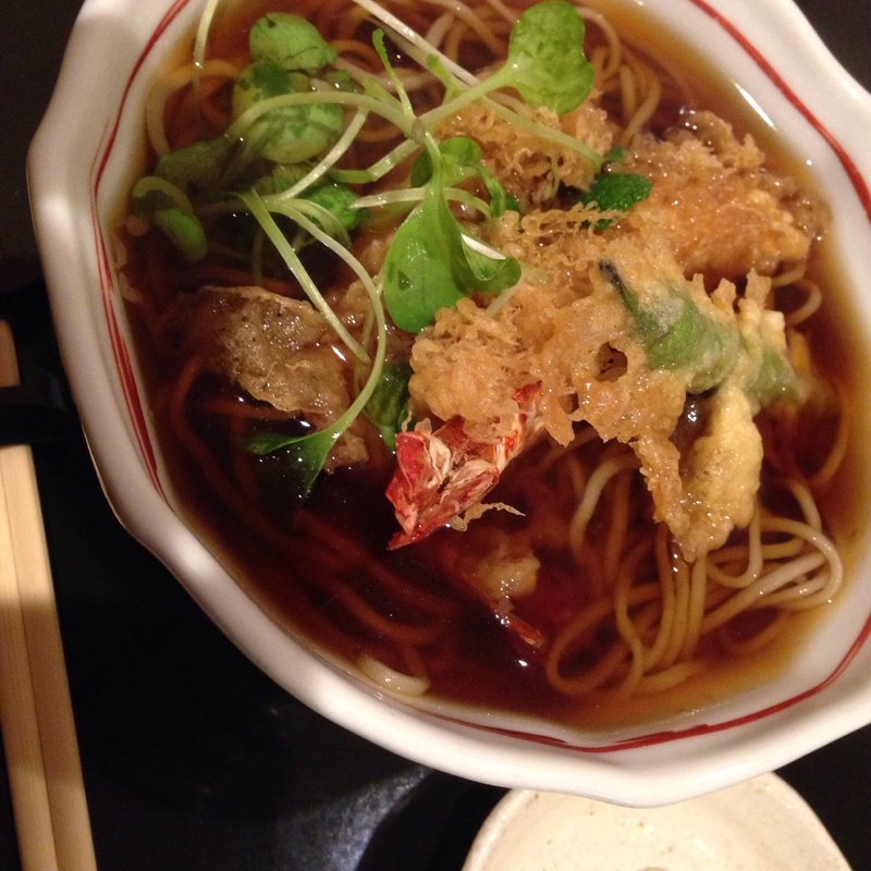 天ぷらそば(蕎麦泉匠)