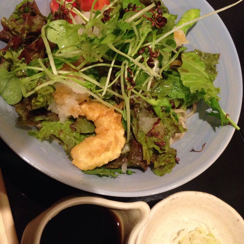 サラダ蕎麦(蕎麦泉匠)