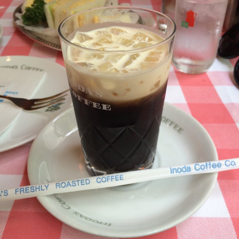 アイスコーヒー(イノダコーヒ　本店)