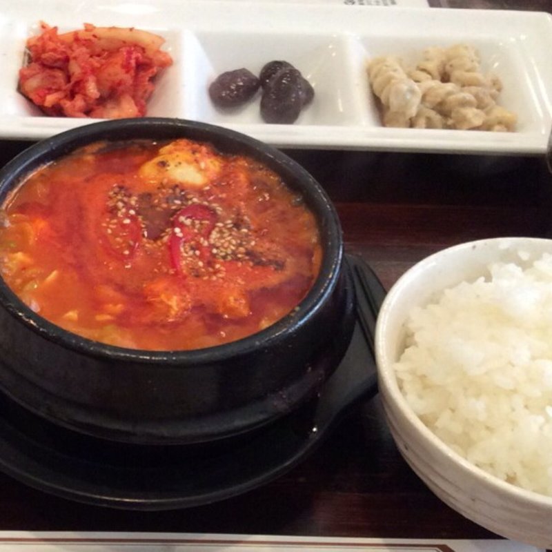 スントゥプチゲ定食(デヤジ （【旧店名】コリアンデリ）)