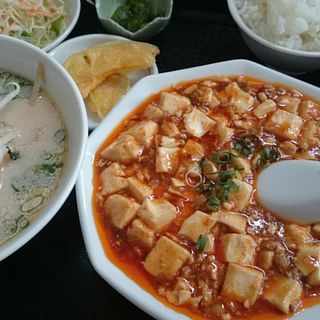 麻婆豆腐定食(味味 （ミンミン）)