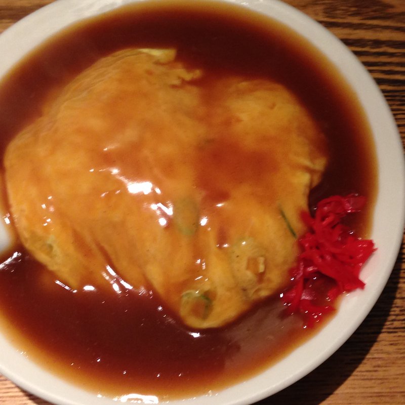 天津飯(萬珍軒 （マンチンケン）)