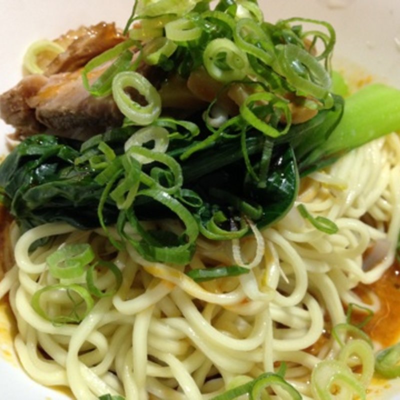 汁なし担々麺(麺や輝の穴)
