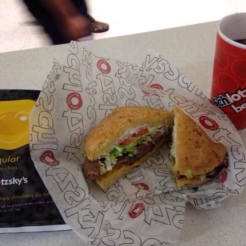 アンガスビーフサンドイッチ(schlotzskys deli restaurants)