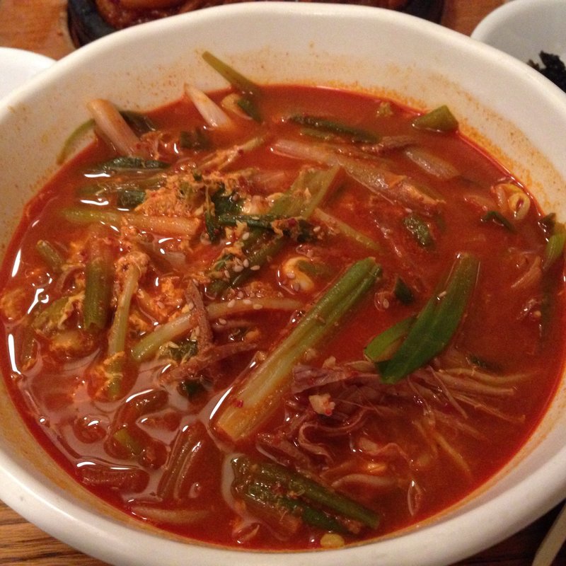 ユッケジャン(HANBAT RESTAURANT)