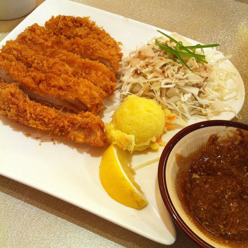 ロースかつ(Pork Cutlet)(極楽らーめん(Goku Raku Ramen)　ミッドバレー店)