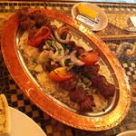 Shish Kebab Irany with White Rice