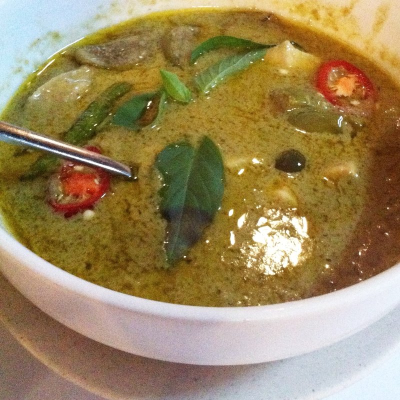 Thai Green Curry Chicken(myElephant Thai Restaurant)