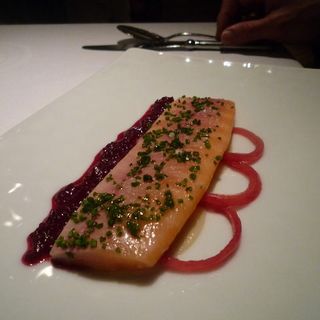 サーモン温菜(Gramercy Tavern)