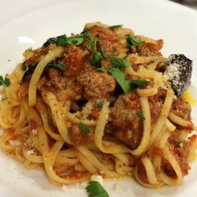 茄子のボロネーゼ(ルフラン レストラン)