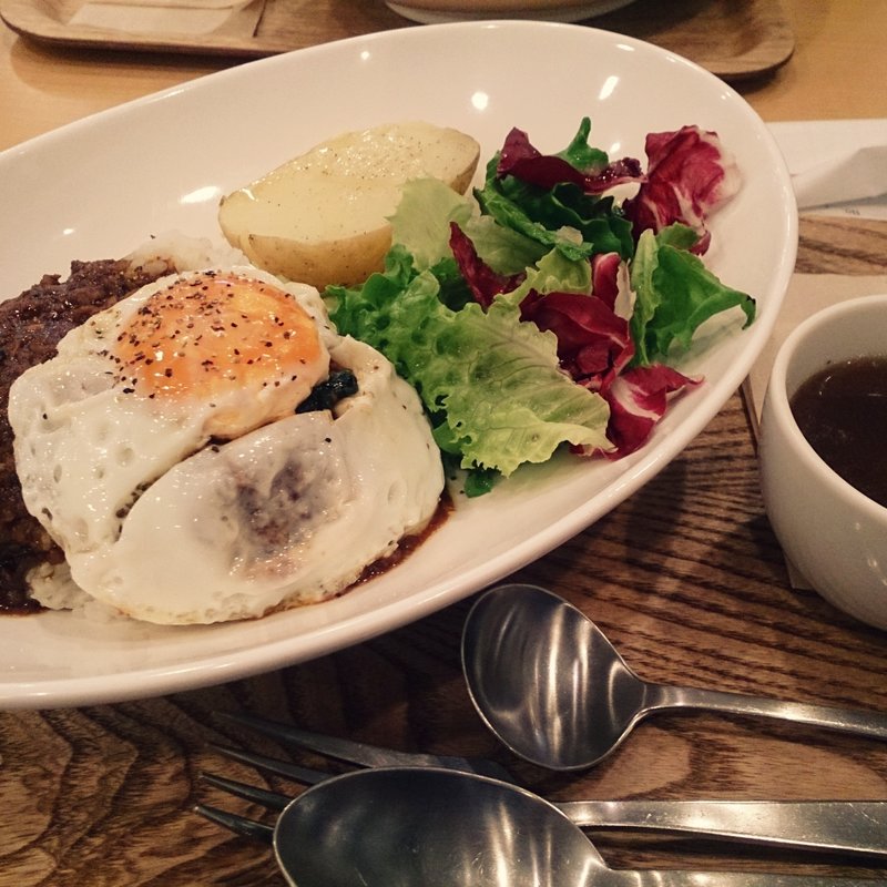 ランチ　キーマカレーセット(ZARAME NAGOYA)