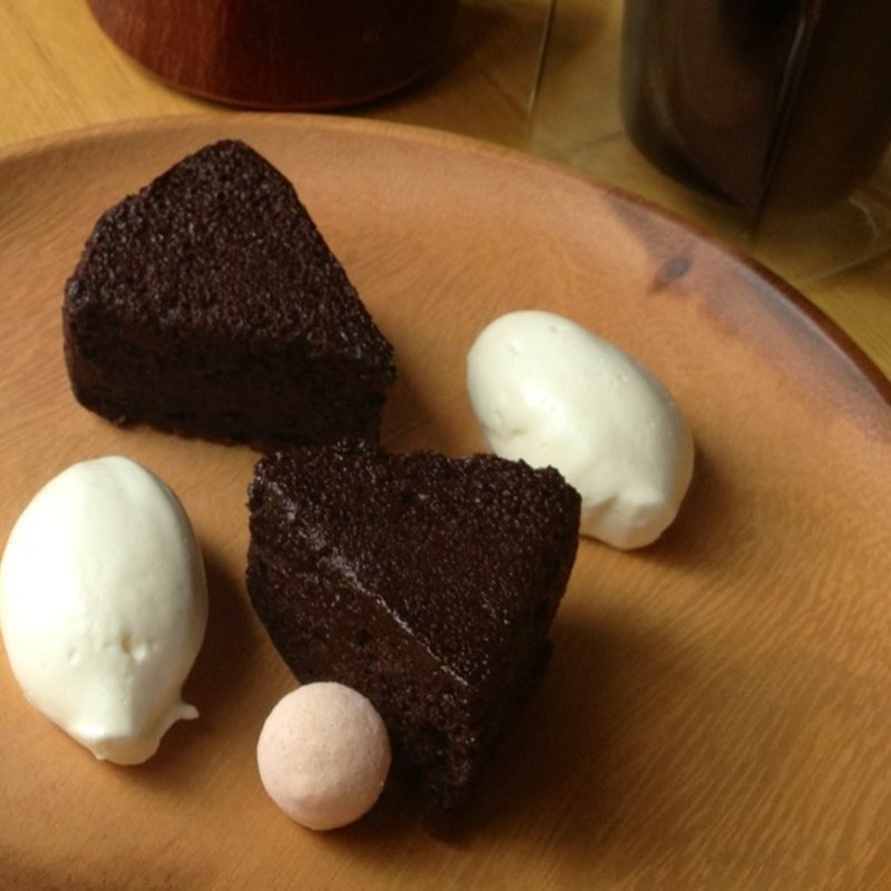 濃厚チョコケーキセット(エランズカフェ )