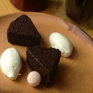 濃厚チョコケーキセット(エランズカフェ )