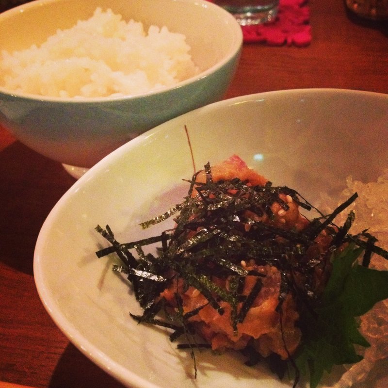 なめろう定食(nimogi cafe)