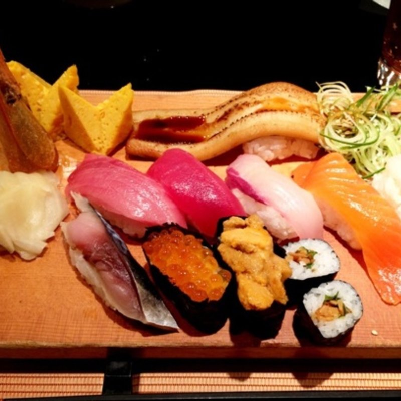 特選びっくり握りセット(江戸前 びっくり寿司 恵比寿店)