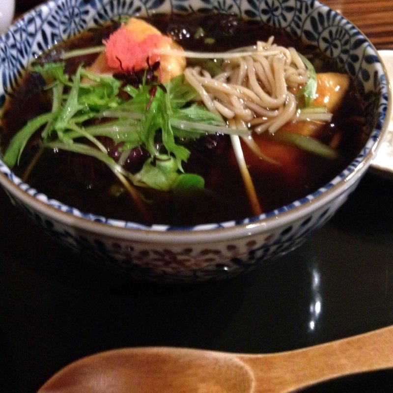 あんかけそば(蕎麦泉匠)