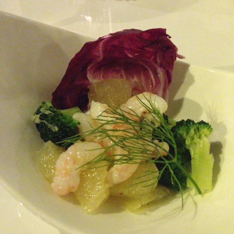 エビとグレープフルーツのサラダ(clef （クレフ）)