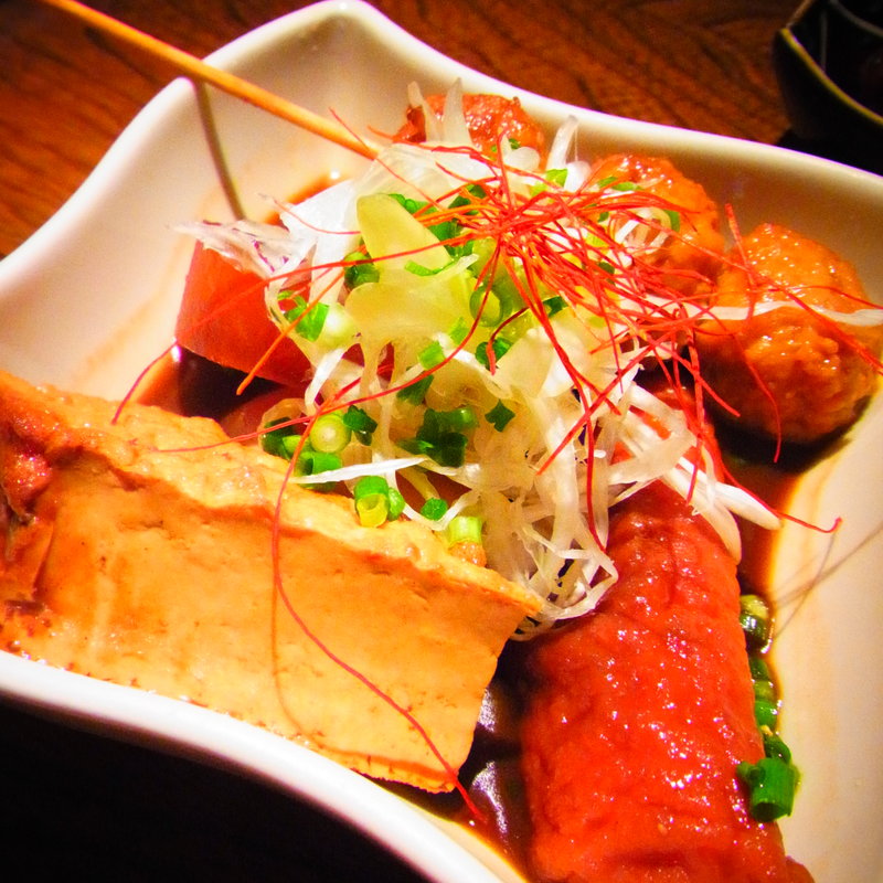 みそおでん(旬魚旬菜 串カツ・味噌おでん だが屋)