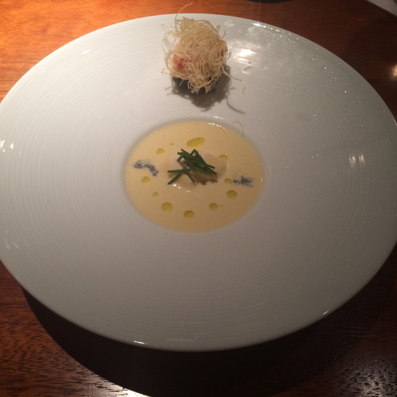 冷たいコーンスープ(麻布淺井)