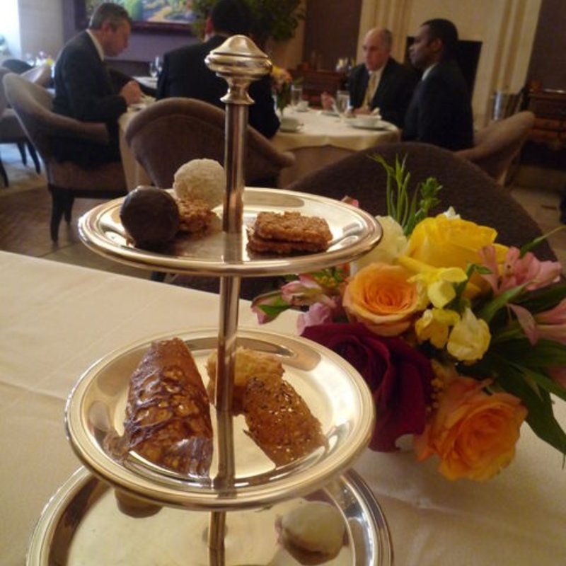 Tea time(Bouley Restaurant)