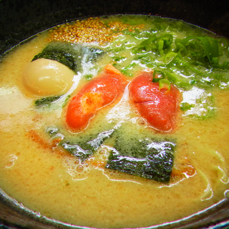 明太子ラーメン(おっしょいラーメン)
