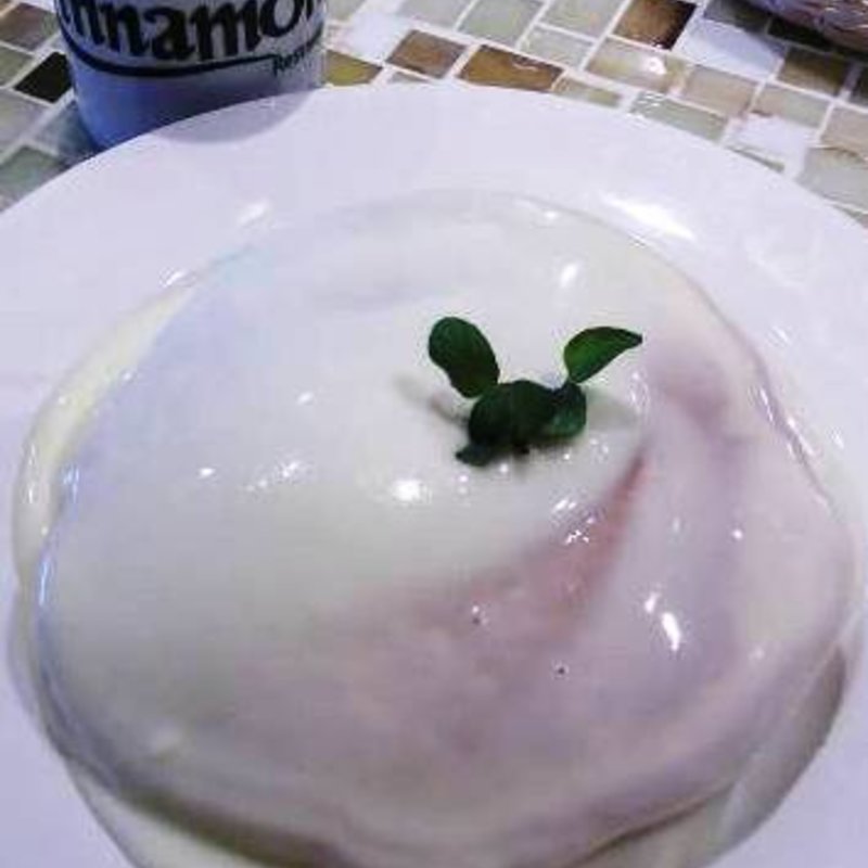 クリームチーズパンケーキ　ハーフ(シナモンズ横浜店)