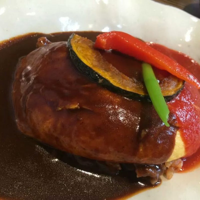 デミグラスソースオムライス(かぼ茶庵 )