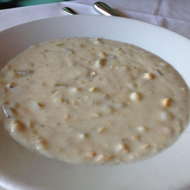 クラムチャウダー(Scoma's)