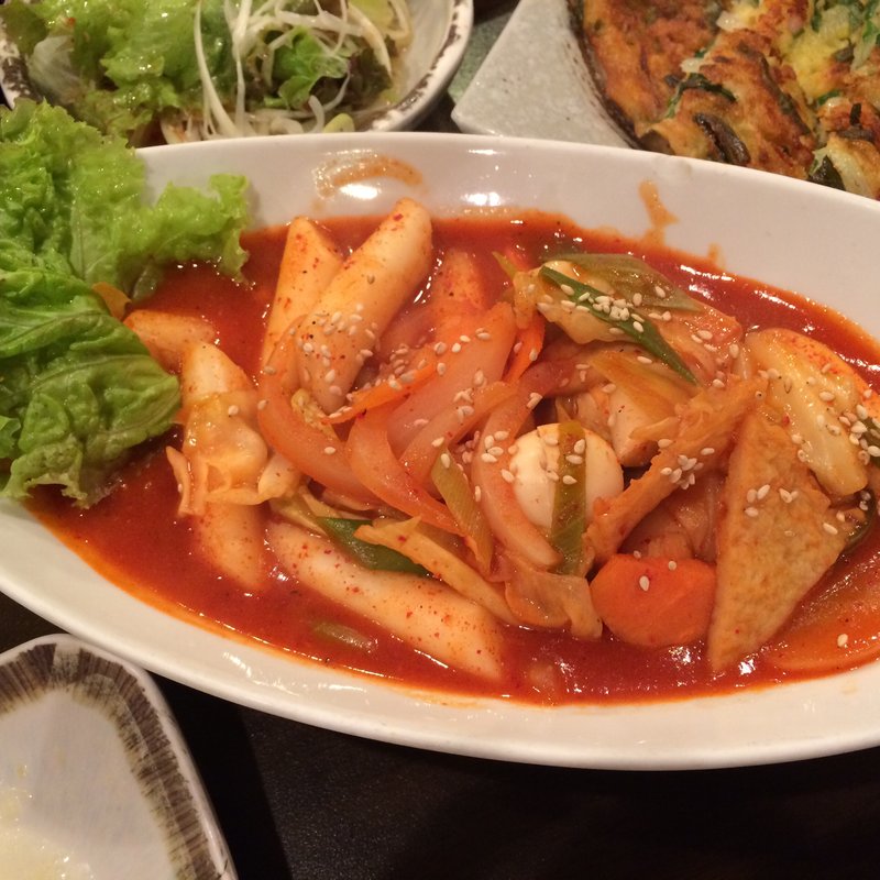 トッポッキ(韓国家庭料理 イタロー （李太郎）)