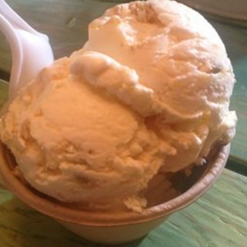 Lilikoi Cheesecake ice cream(Scoop Of Paradise)