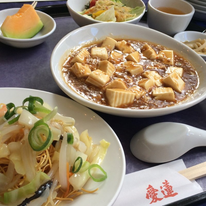 麻婆豆腐ランチ(愛蓮 門戸店)
