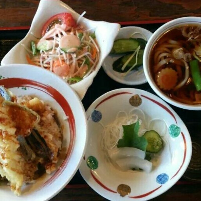 天丼セット(治兵衛 )