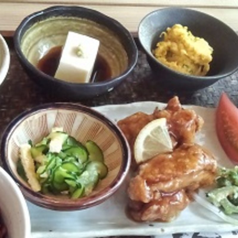 古代米御膳(夢市茶屋)