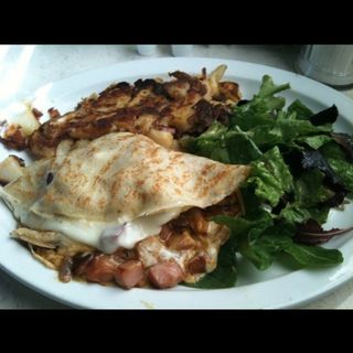 Chicken Cordon Bleu Crepe(Crapes N More)