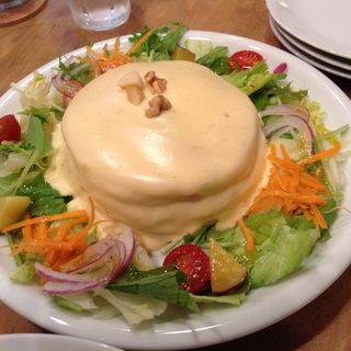 四種類のチーズフォンデュパンケーキ(パンケーキママカフェ VoiVoi （ヴォイヴォイ）)