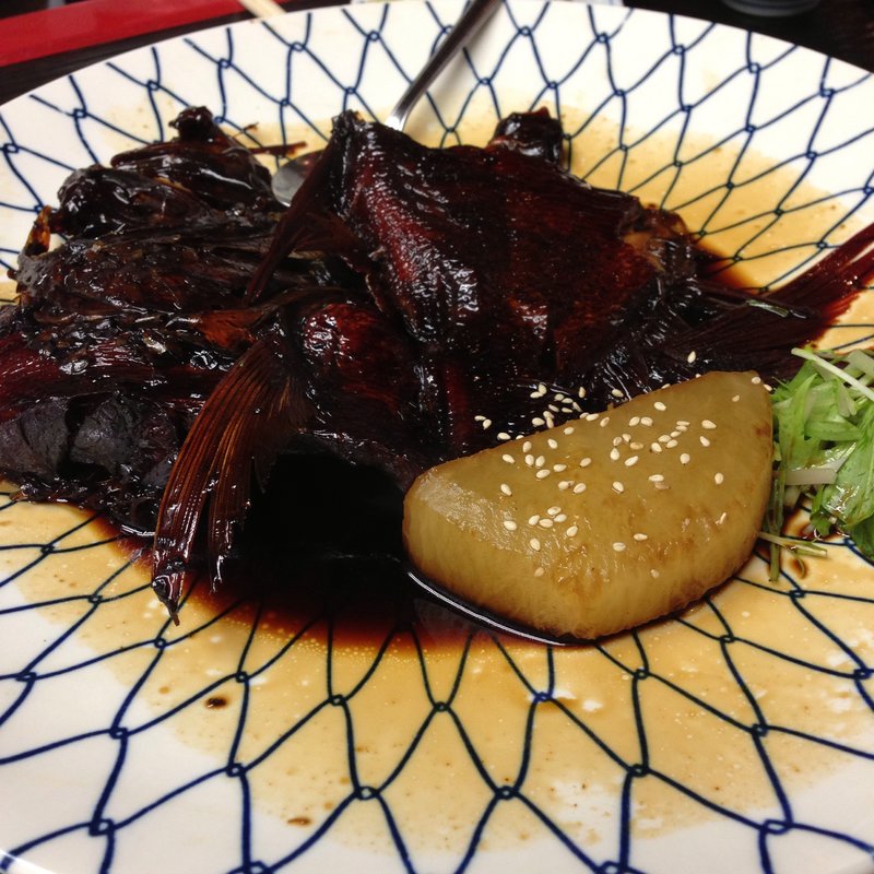 金目鯛の煮付け(くろば亭)