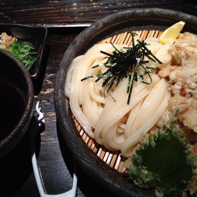 鶏ささみ天ざるうどん(山元麺蔵 （やまもとめんぞう）)