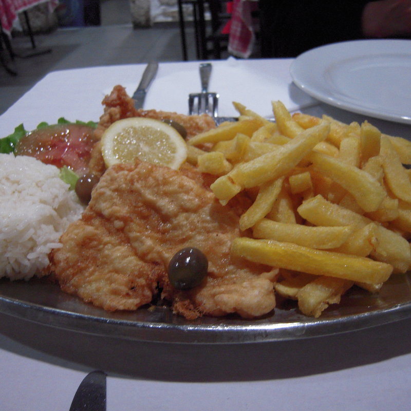 白身魚のフライ(Chopp　Halle)