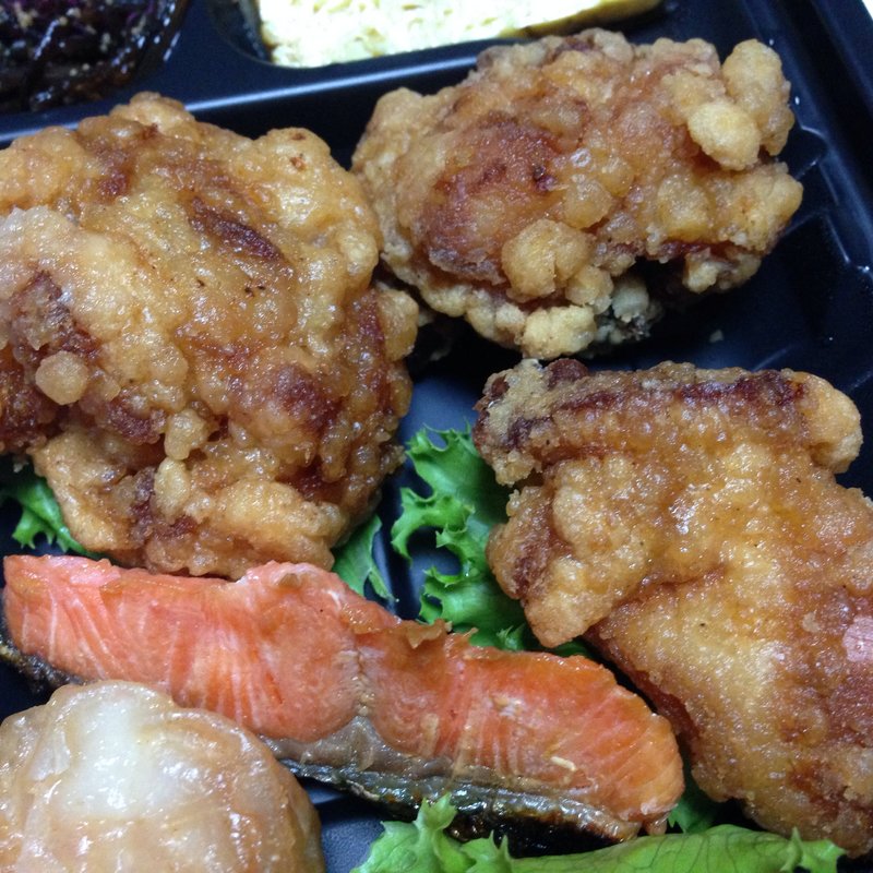 唐揚げ弁当(すぎ山売店)